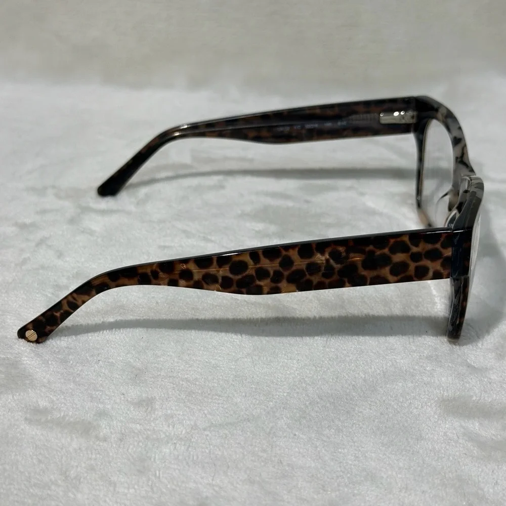 L.A.M.B. Eyeglasses Frames Ivory Tortoise As Is‎ Glasses Prescription Left In
